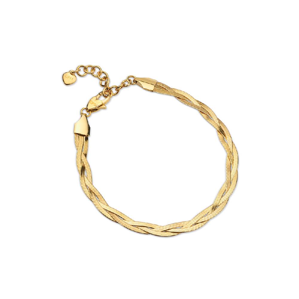 Opsobjects SILKY TWIST bracciale maglia piatta intrecciata Presa