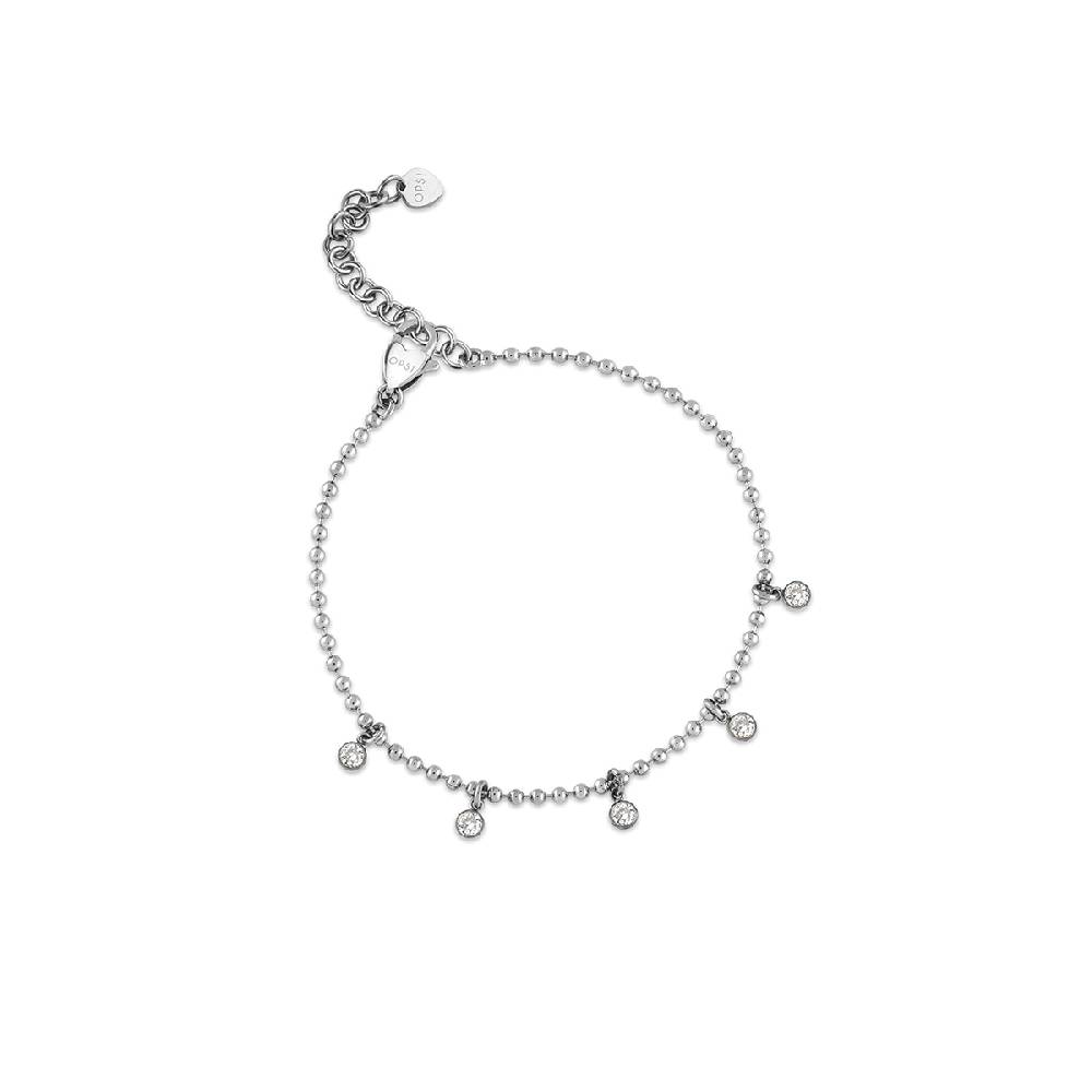 Opsobjects MINI CRYSTAL bracciale con pietre pendenti Sconto