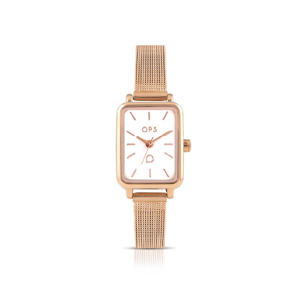 Opsobjects SHAPE orologio con cinturno maglia Milano Promozione