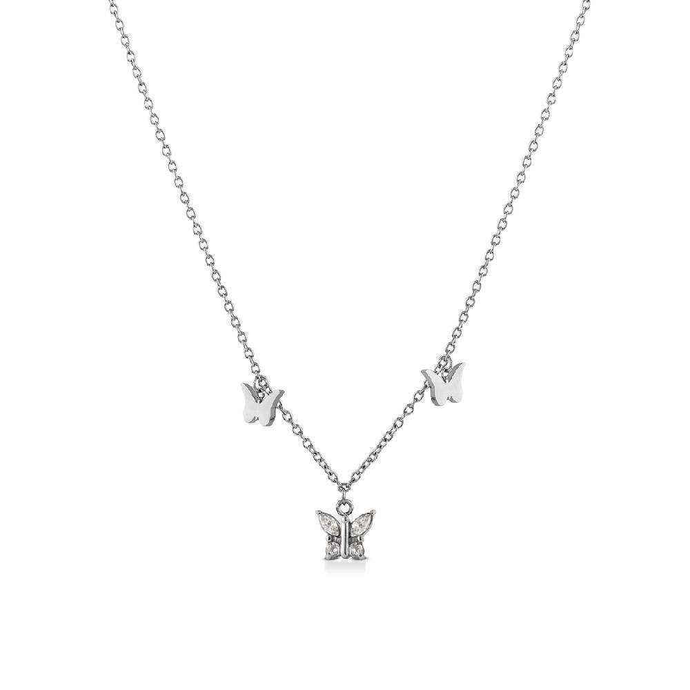 Opsobjects BUTTERFLY collana con pendente Spedizione Gratuita