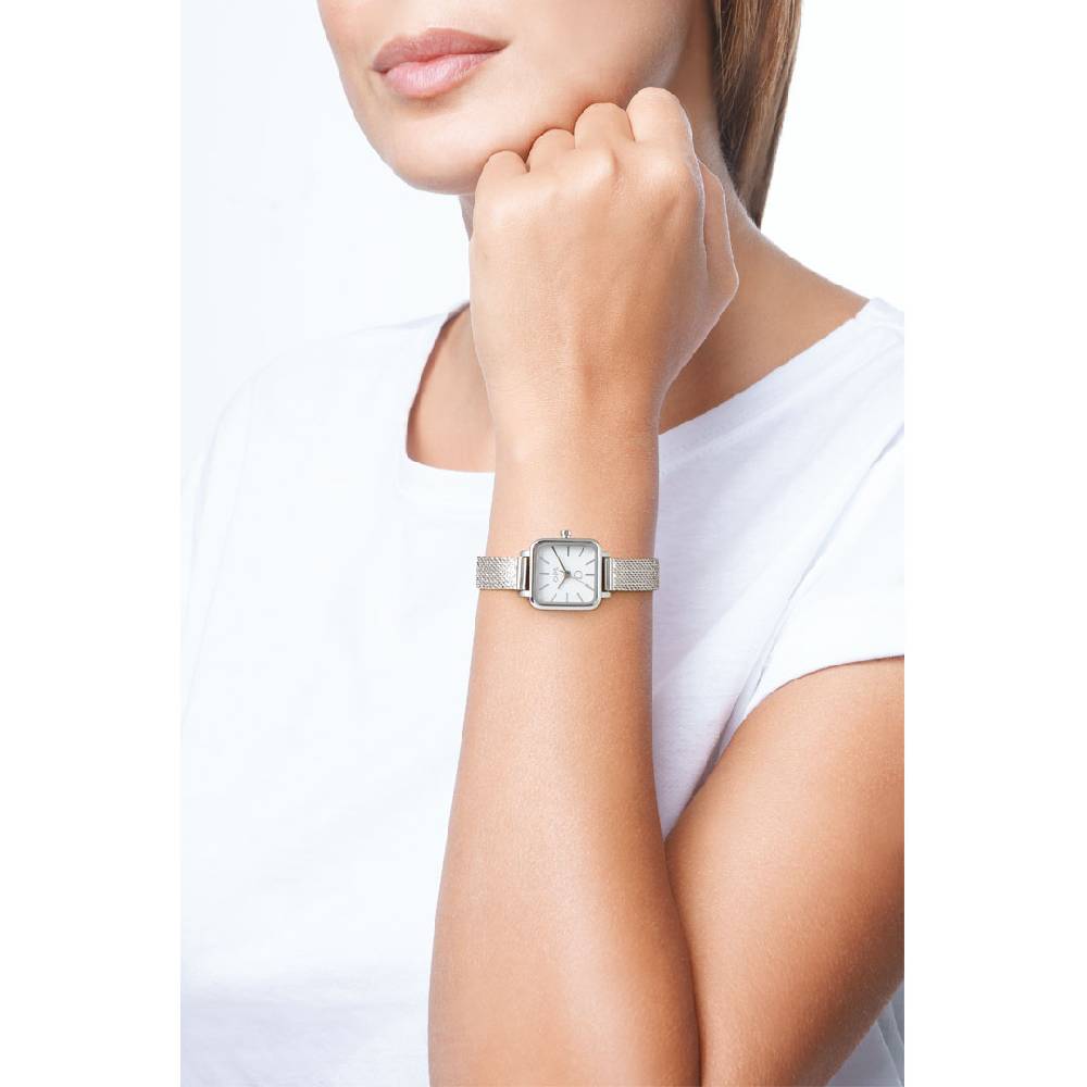 Opsobjects SERIOUS orologio con cinturino in metallo Fino Al -60%