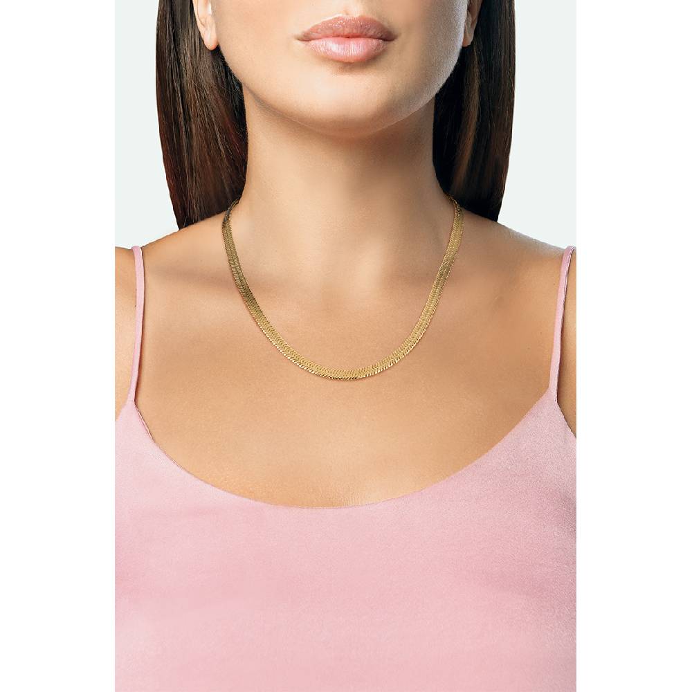Opsobjects SILKY collana maglia piatta Vendita Calda
