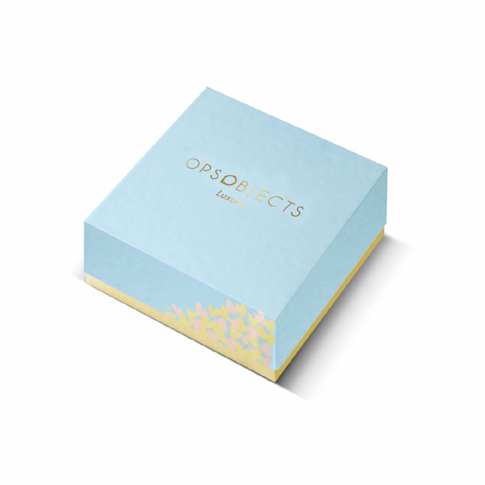 Opsobjects ELIZABETH collana oro giallo maglia mesh Vendita