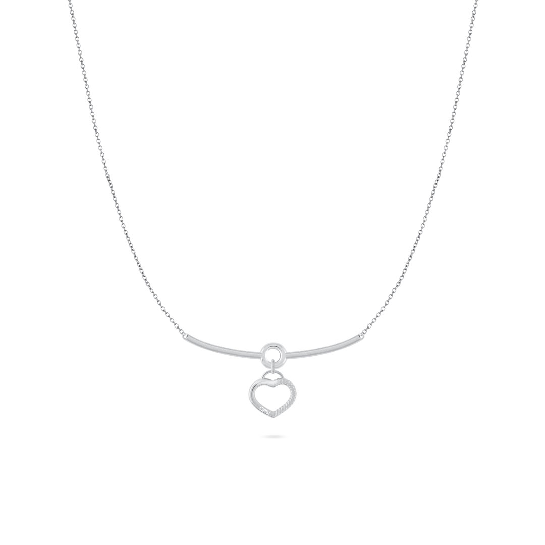 Opsobjects TWISTED collana cuore pendente Fino Al -60%