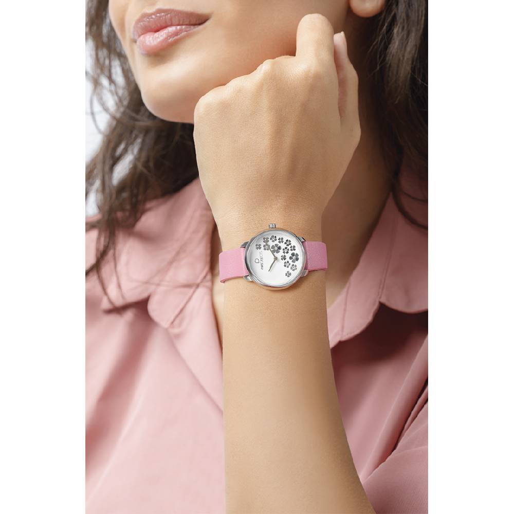 Opsobjects BOLD FLOWER CRYSTAL cinturino ecopelle Offerta Anniversario