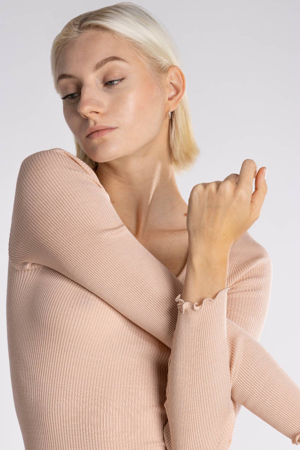 Oscalito Body Maniche Lunghe Donna Lana&Seta 3487 Consegna Veloce