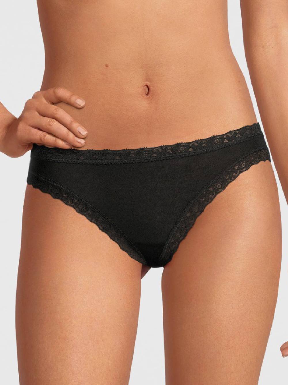 Oscalito Filoscozia Mini slip a vita bassa con foglie 308 Vendita