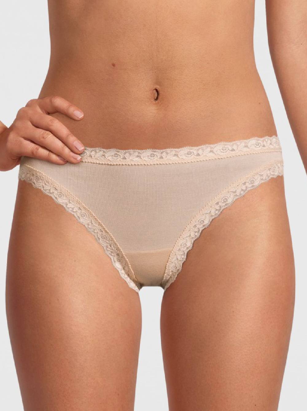 Oscalito Filoscozia Mini slip a vita bassa con foglie 308 Vendita