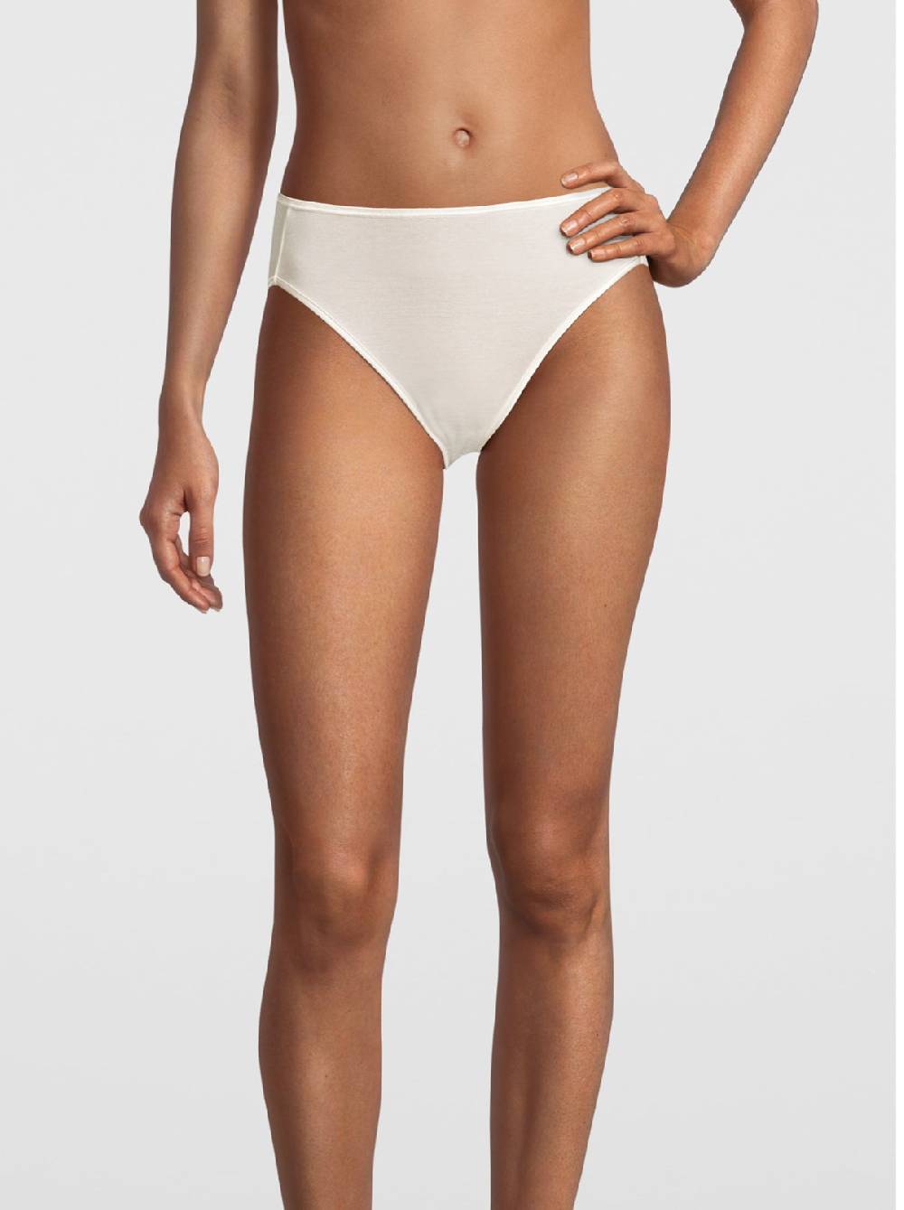 Oscalito Filoscozia Slip Midi con Bordo in Raso 415 Presa