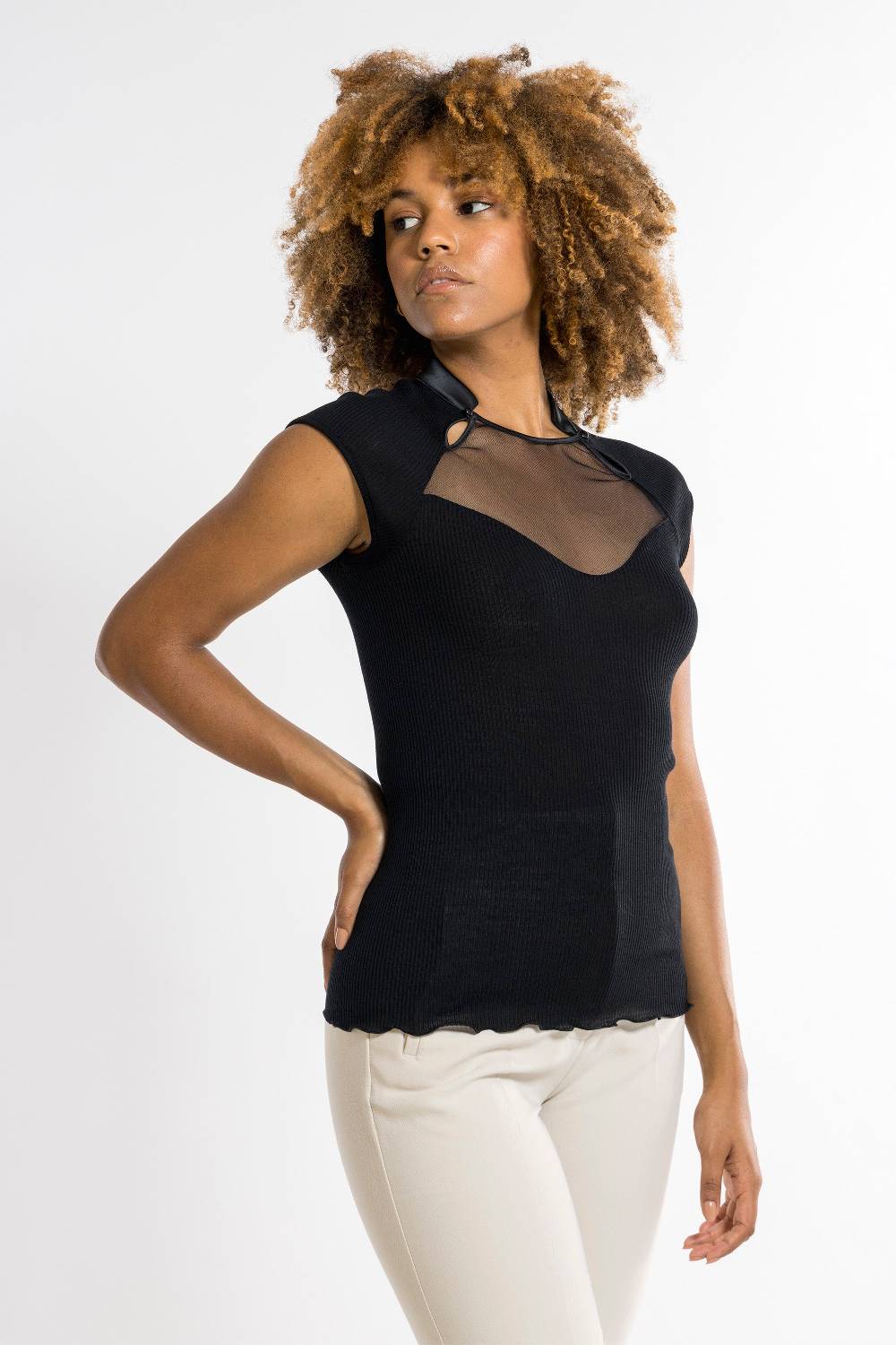 Oscalito Top Donna70% Lana , 30% Seta 6904 In Saldo