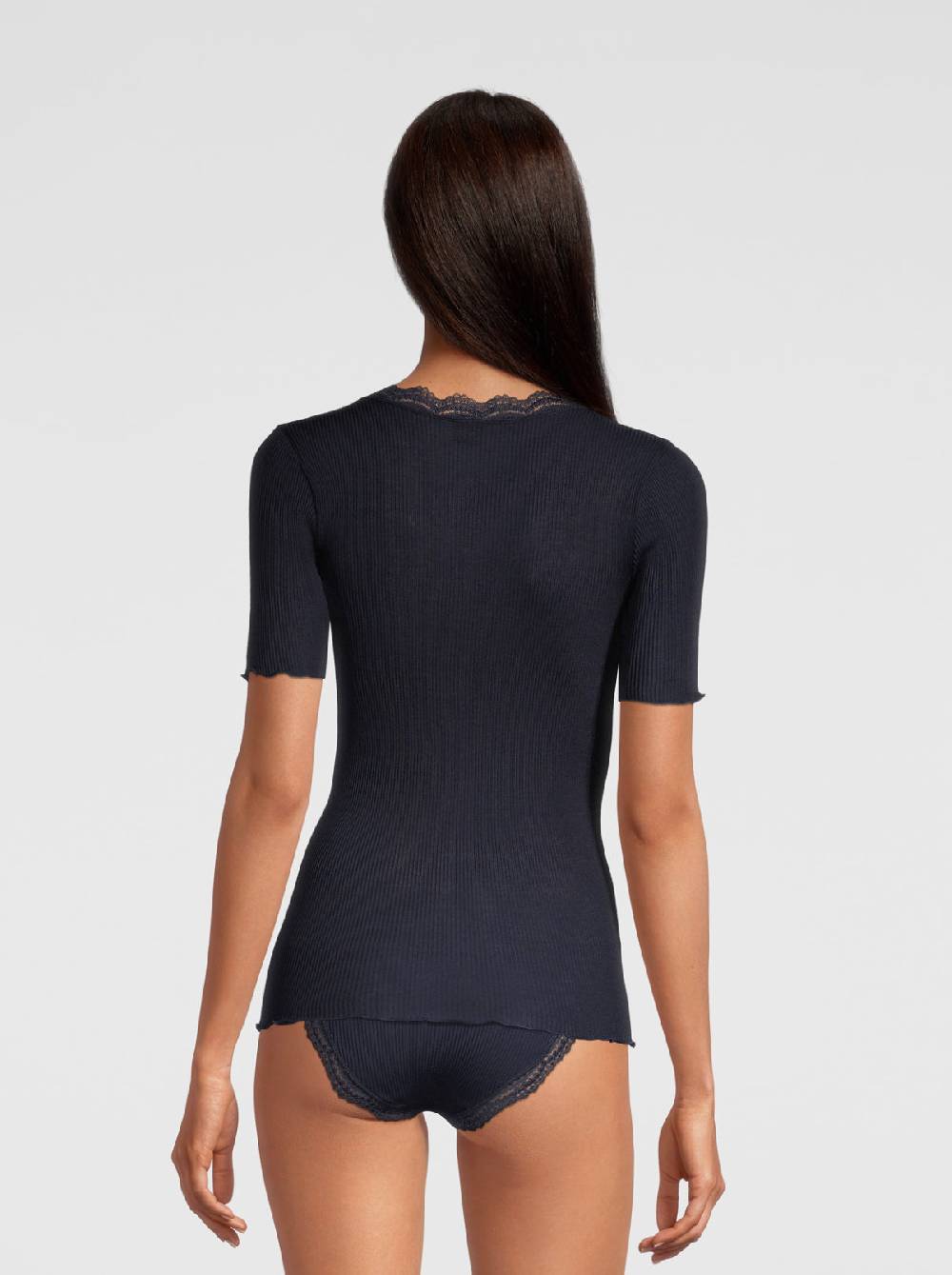 Oscalito T-shirt Filoscozia con Pizzo Leavers 3164 Italia