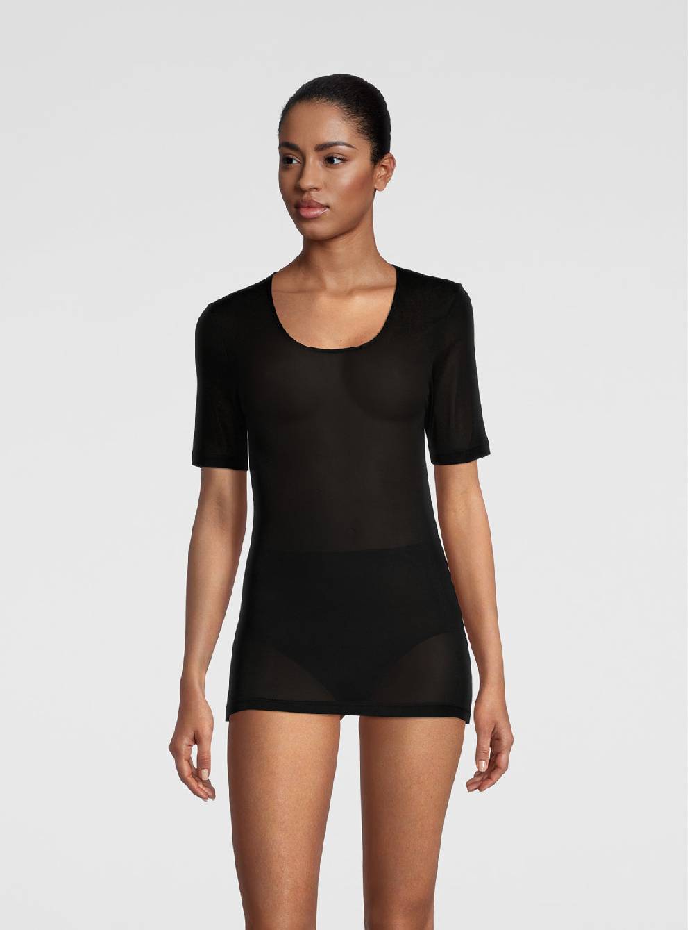 Oscalito T-shirt Pura Seta Donna 4484 Nuovo