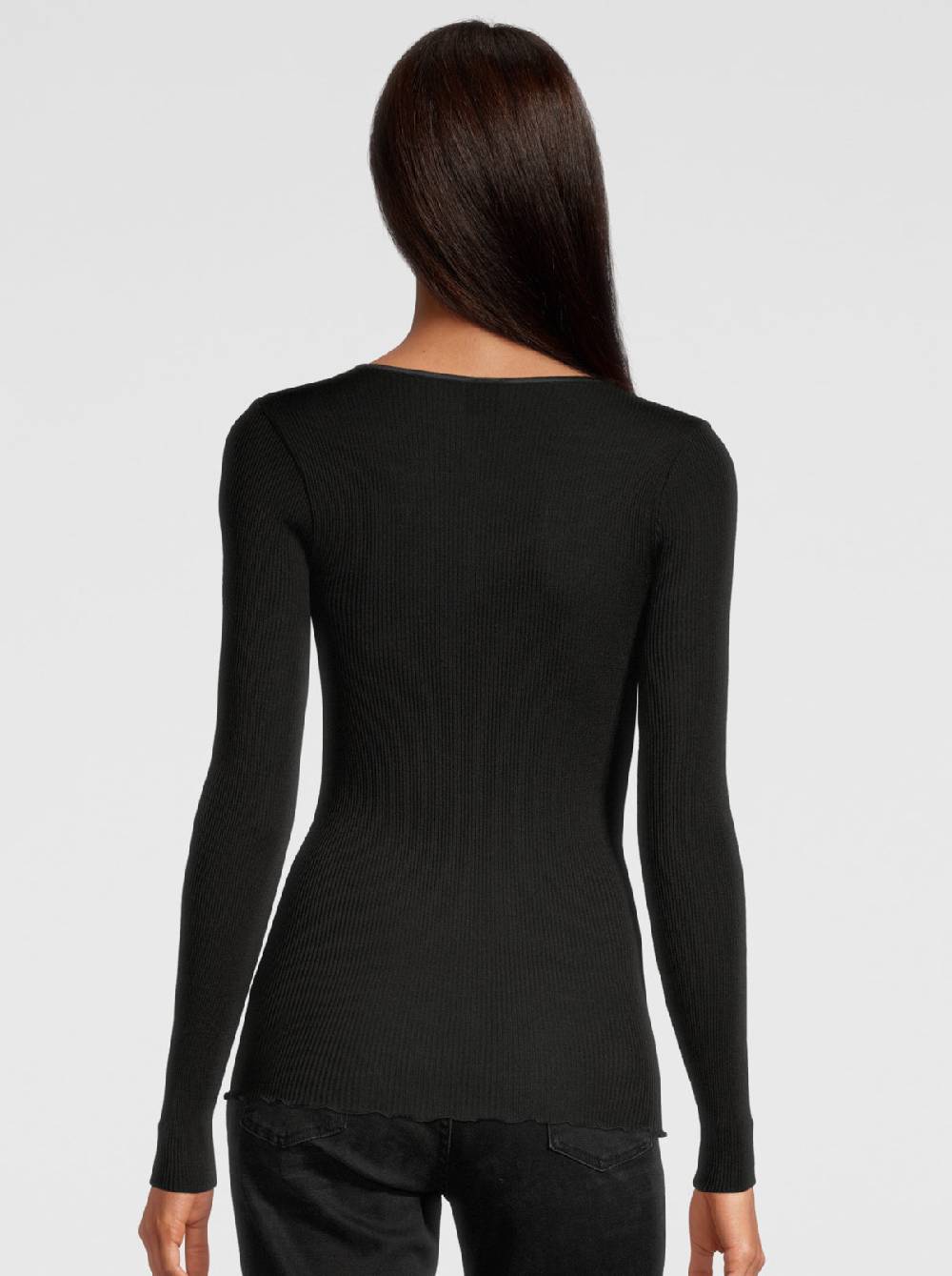 Oscalito Maglia Girocollo Maniche Lunghe in Lana e Seta 3426 Online