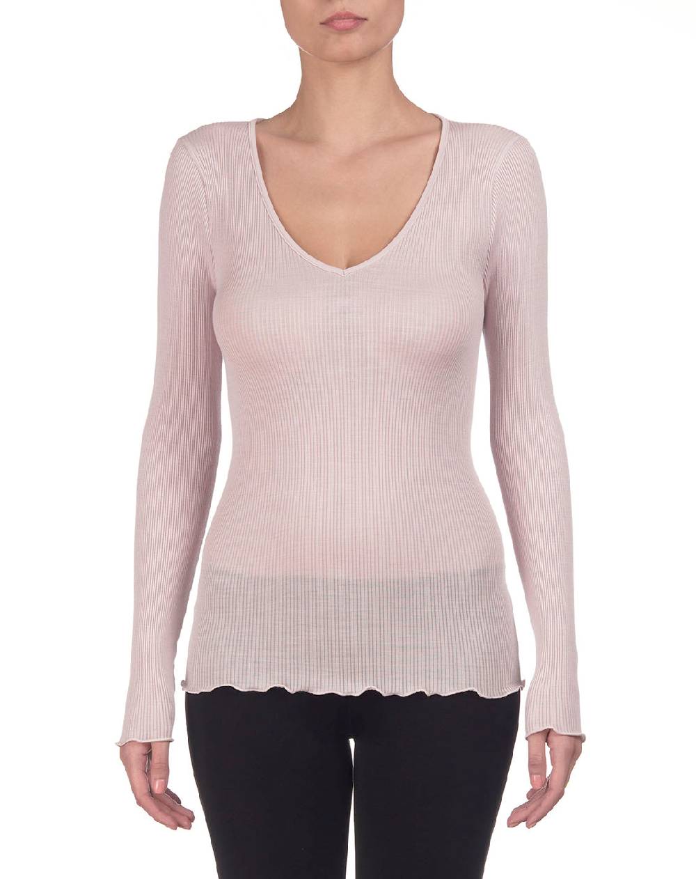 Oscalito Maglia maniche lunghe scollo a V 3486 Vendita Economica