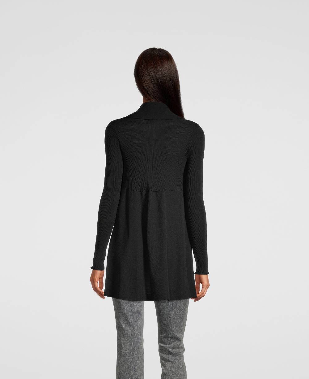 Oscalito Cardigan Lungo in Lana e Seta 3463 Italia
