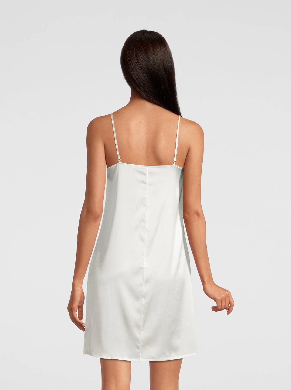 Oscalito Camicia da Notte in Pura Seta Stretch 10304 Presa