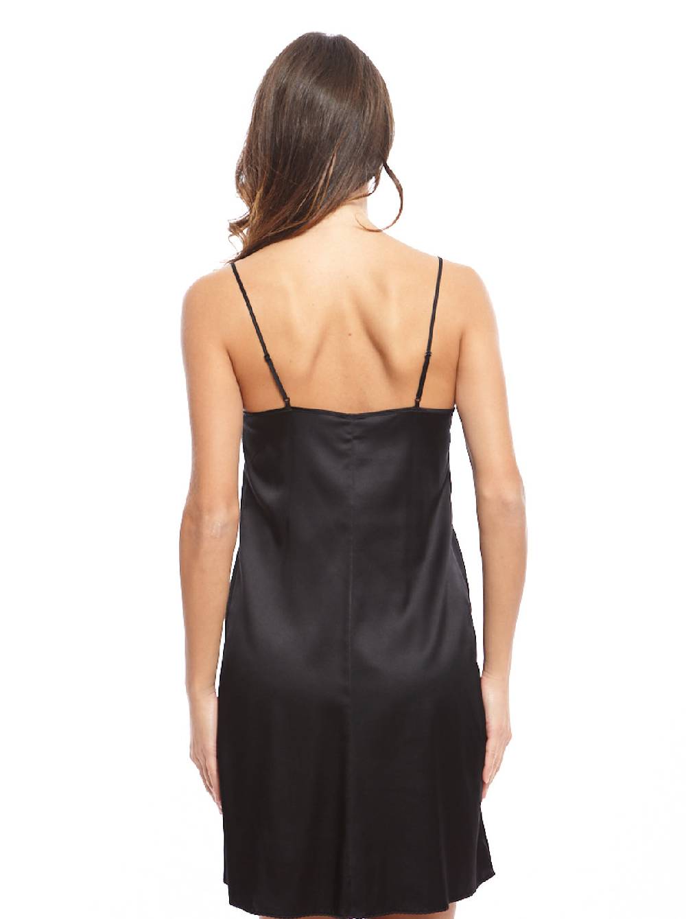 Oscalito Camicia da Notte in Pura Seta Stretch 10304 Presa