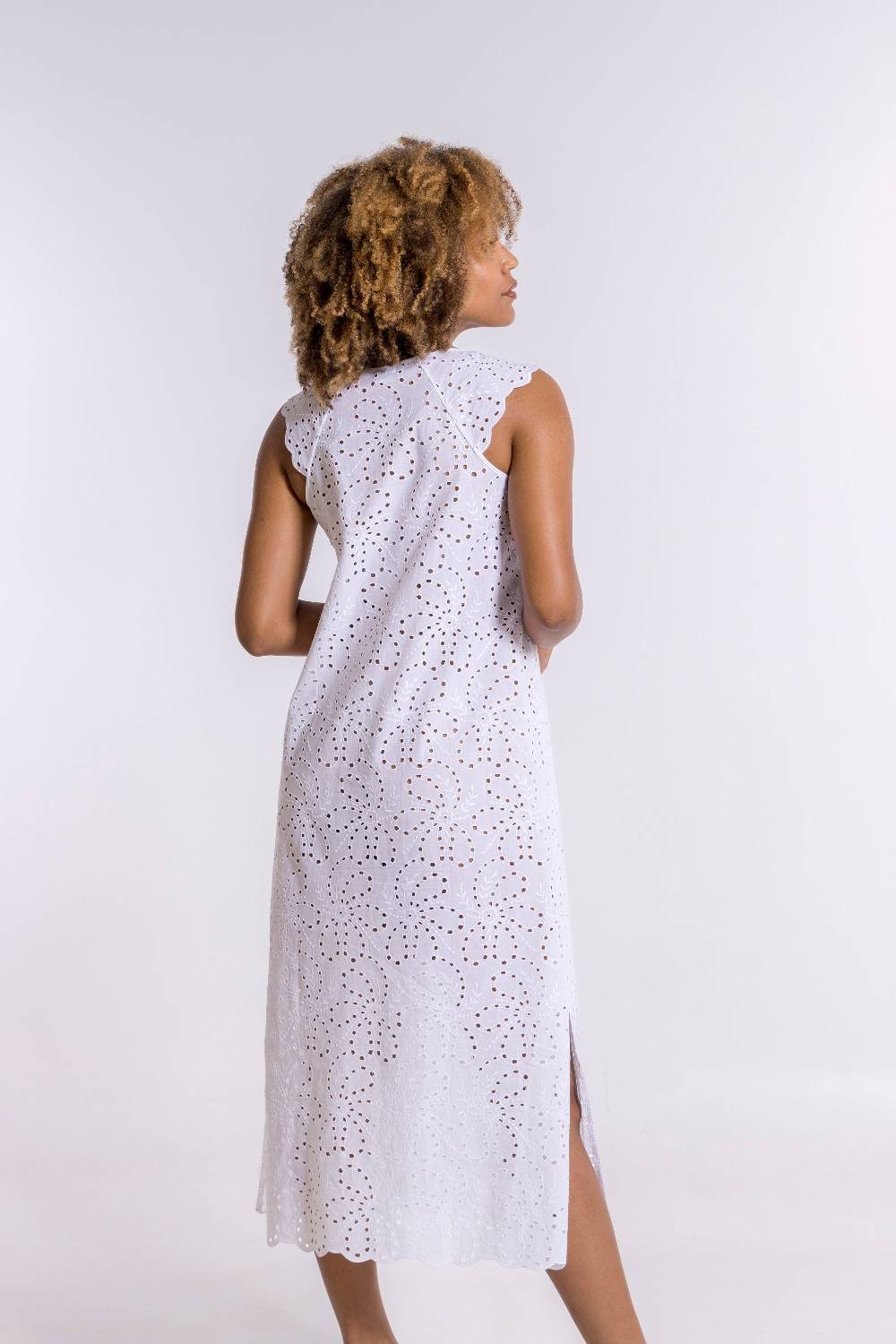 Oscalito Abito Lungo Donna 100% Cotone 6518 Vendita Economica