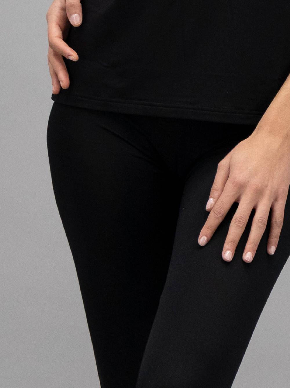 Oscalito Leggings in micromodal a vita alta 1235 In Linea