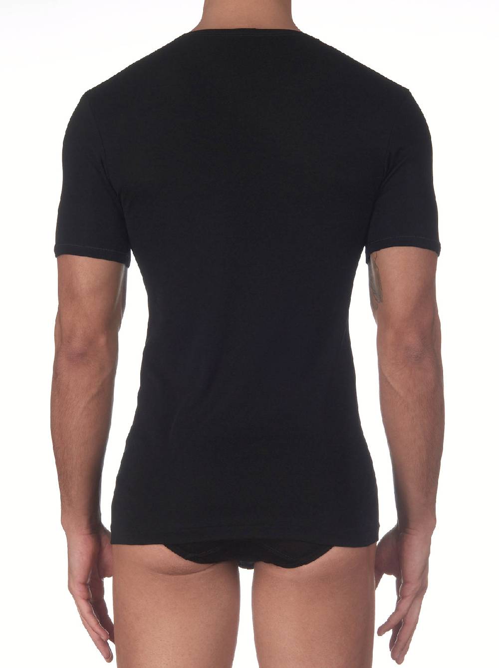 Oscalito T-shirt in cotone con scollo a V 742 Consegna Veloce