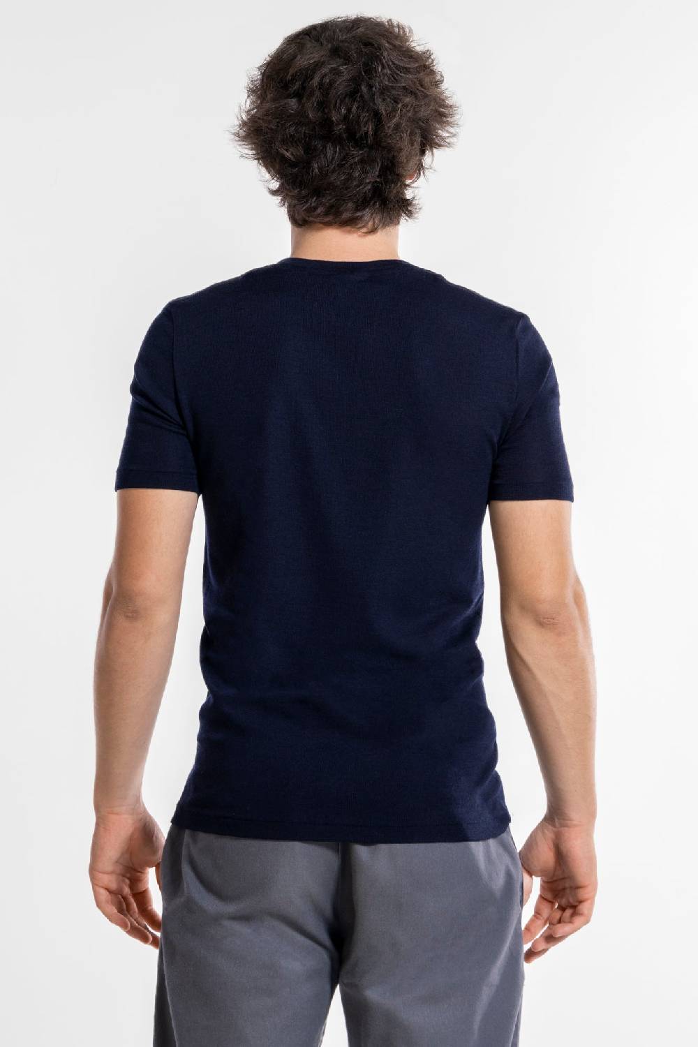 Oscalito T-Shirt Girocollo in Lana e Seta 624 Prezzo Ridotto