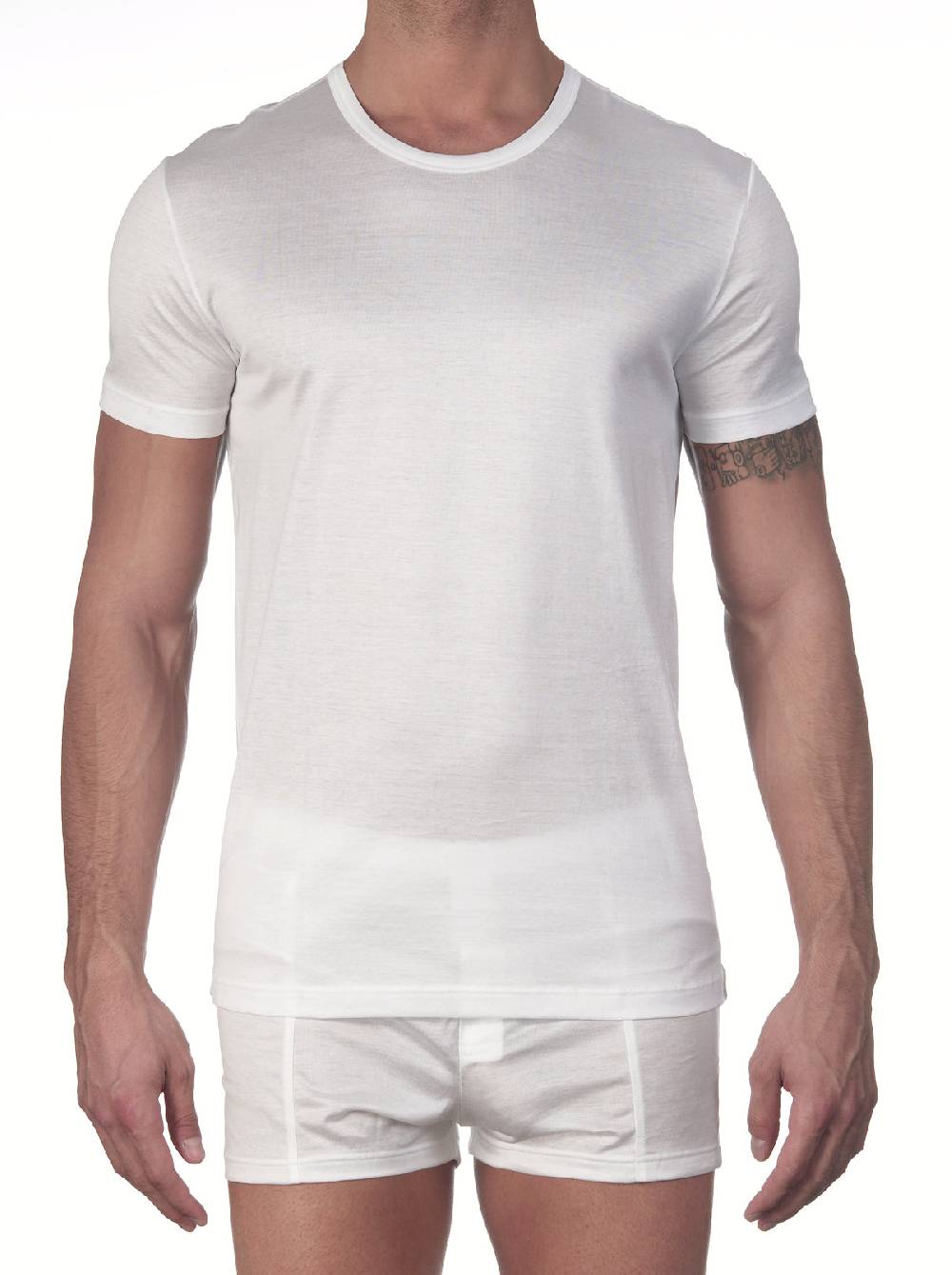 Oscalito T-shirt girocollo in cotone 2600 Outlet