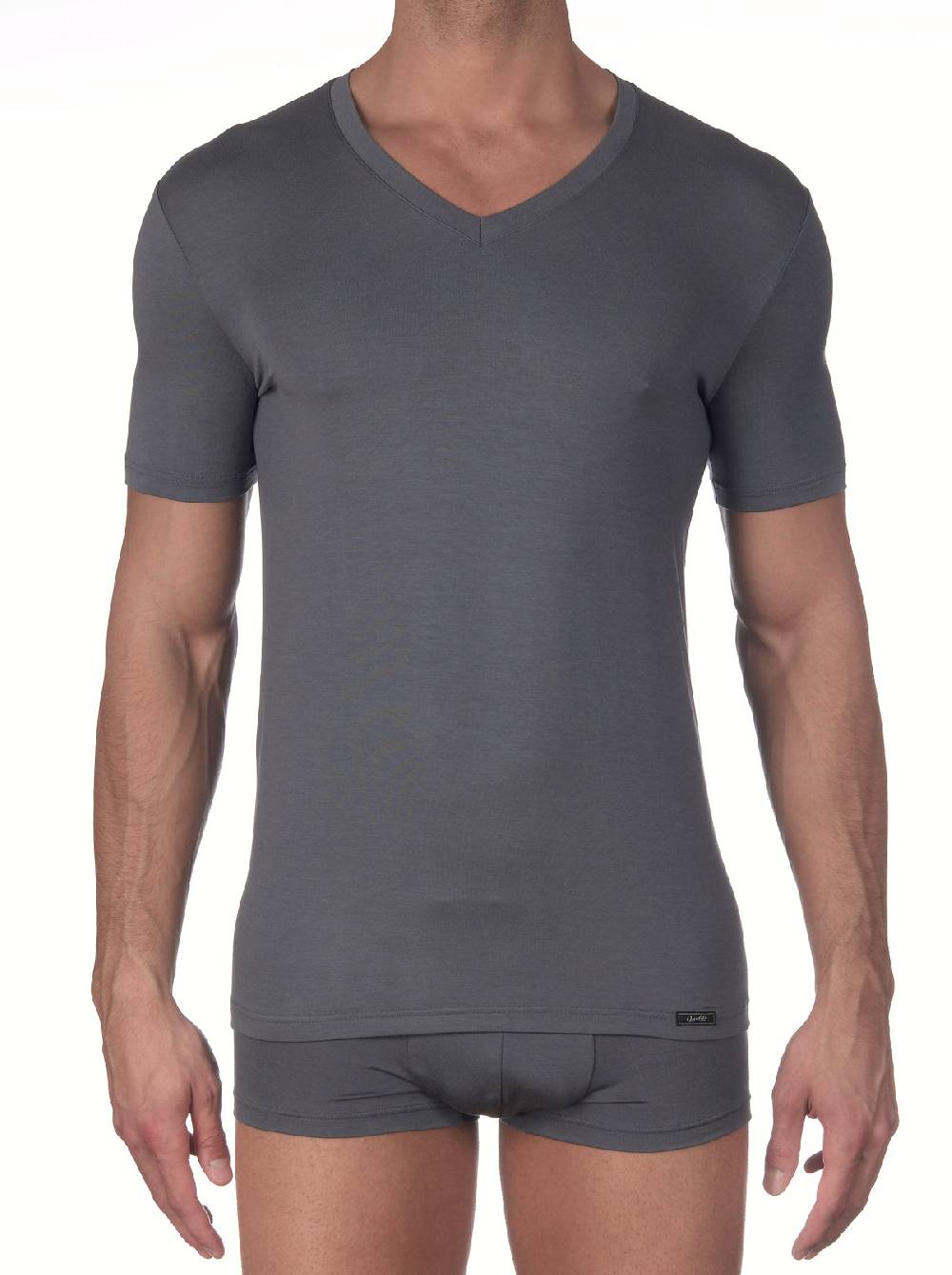 Oscalito T-shirt con scollo a V in micromodal 1576 Saldi