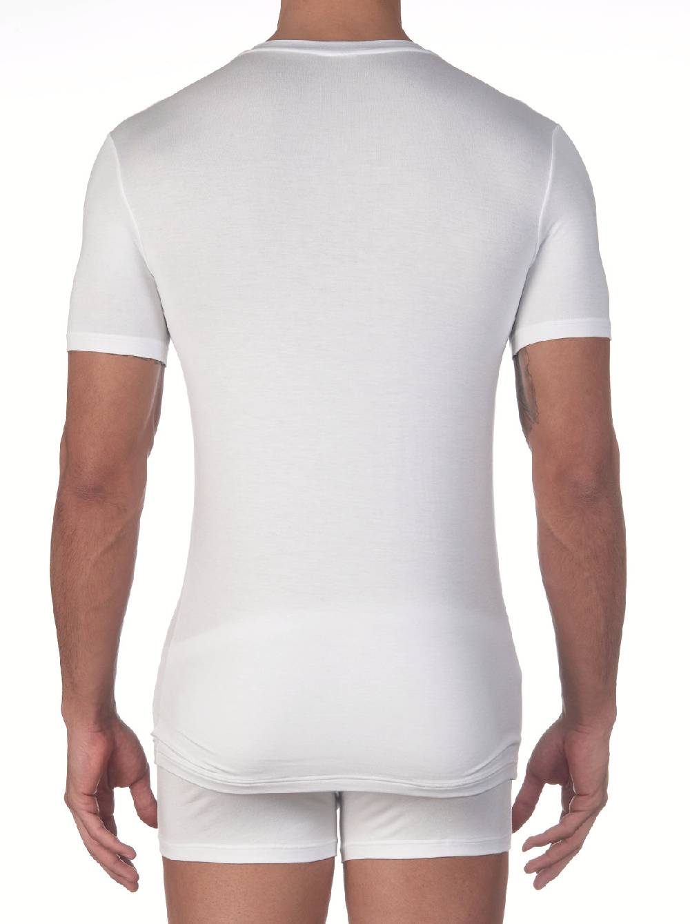 Oscalito T-shirt con scollo a V in micromodal 1576 Saldi