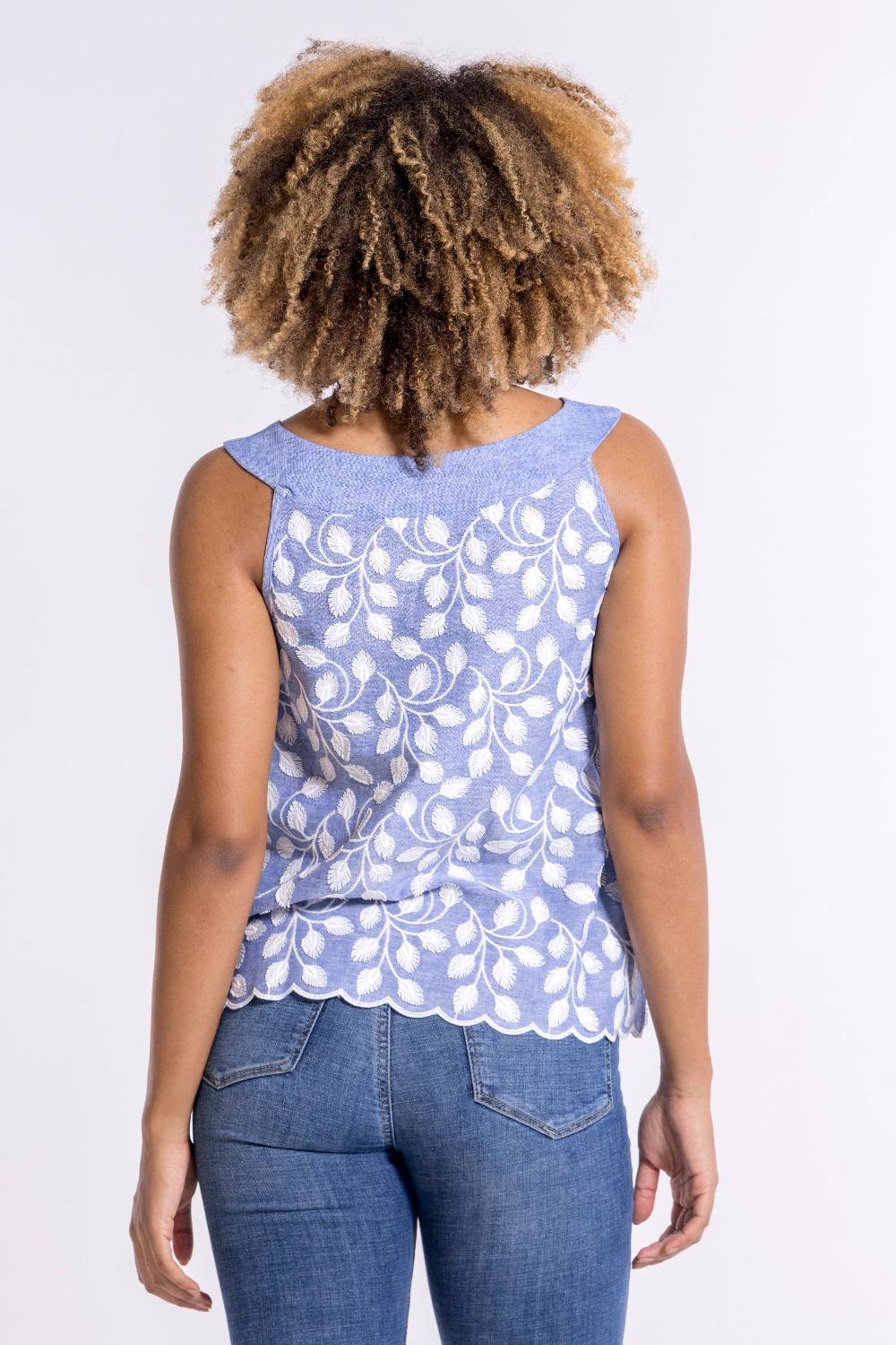Oscalito Top Donna50% COTONE 50% LINO 5710M Moda