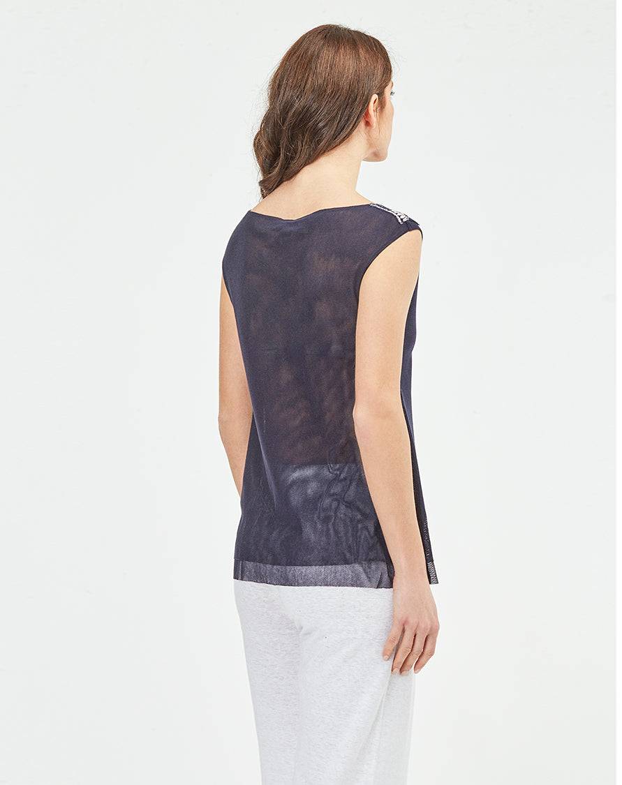Oscalito Top 100% Tulle Cotone 5744 Vendita