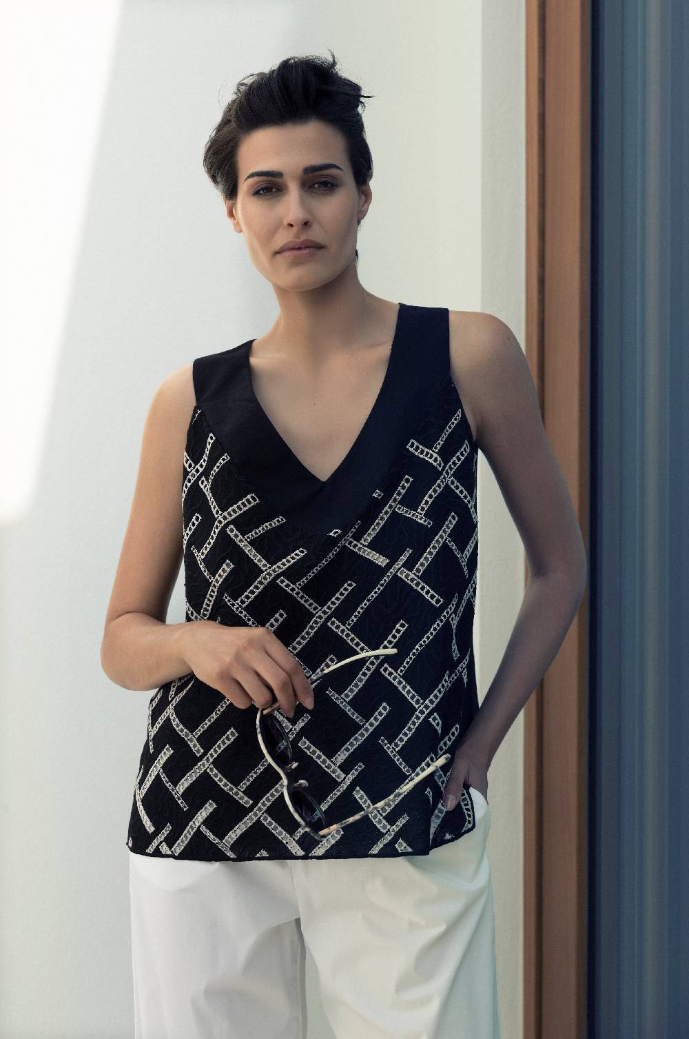 Oscalito Top Donna 100% Cotone 6756 Consegna Veloce