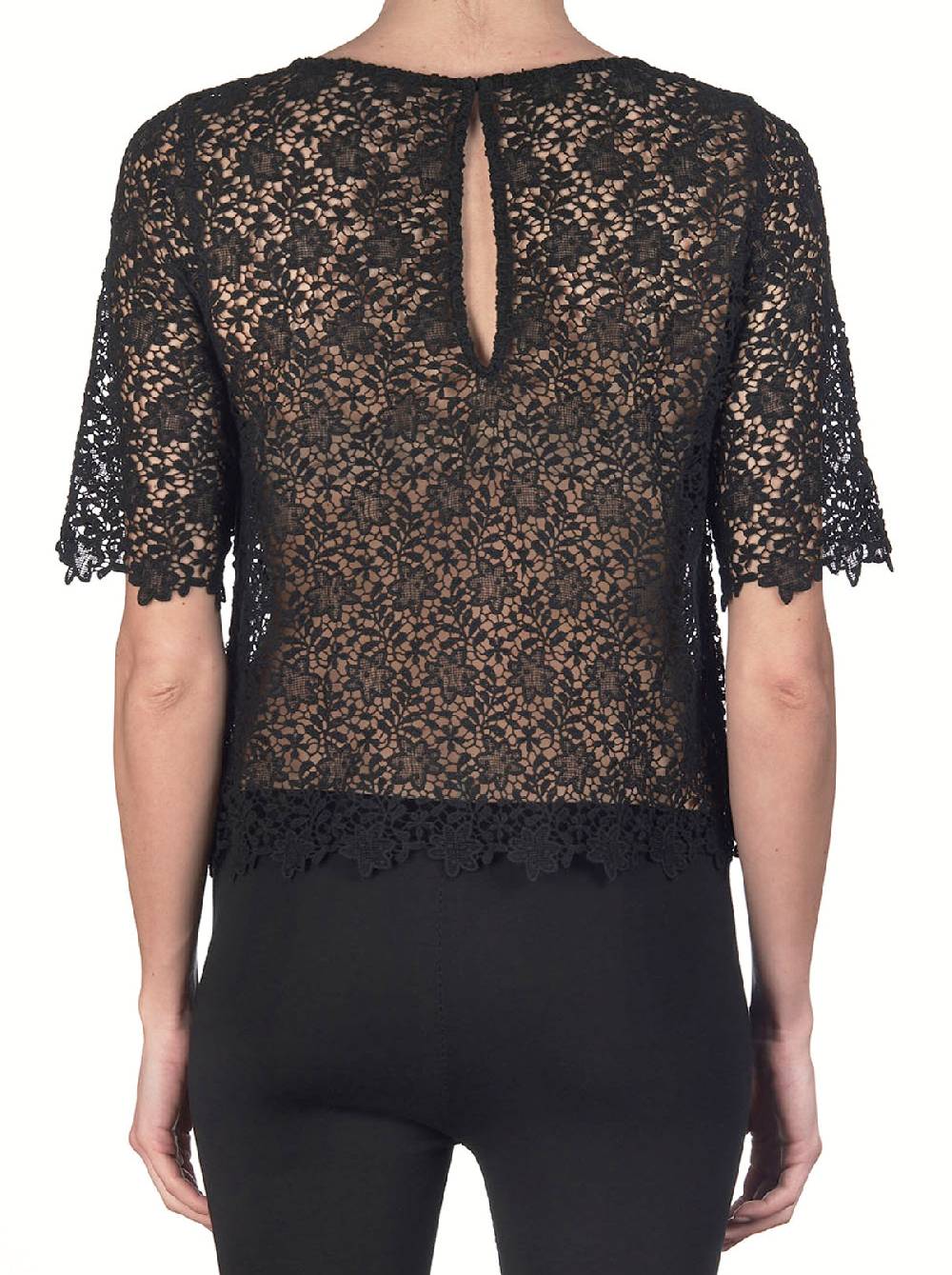 Oscalito T-shirt Allover macramè 8042 Economico