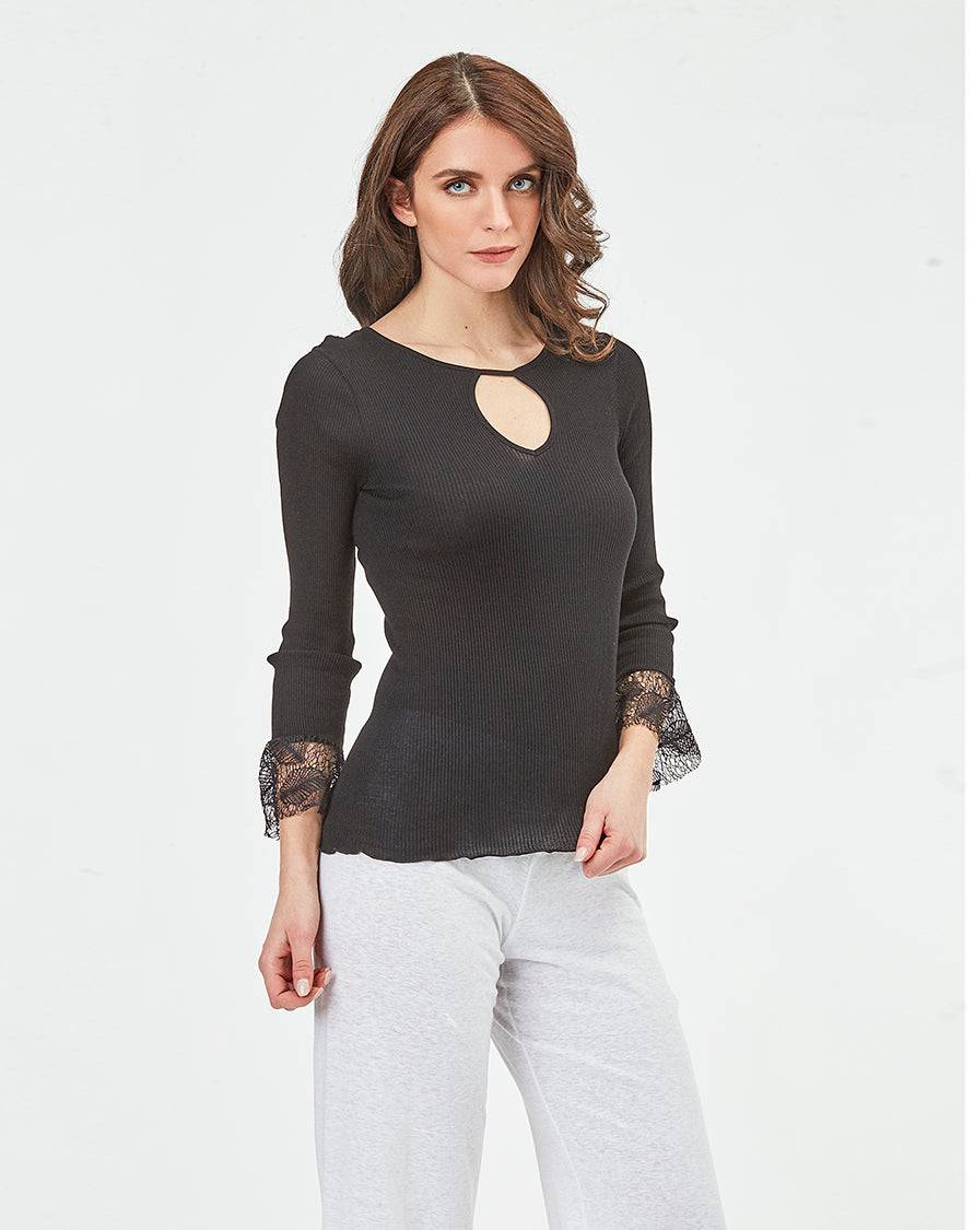 Oscalito Camicia 3/4 Donna 100% Cotone 5776 Pezzi Unici