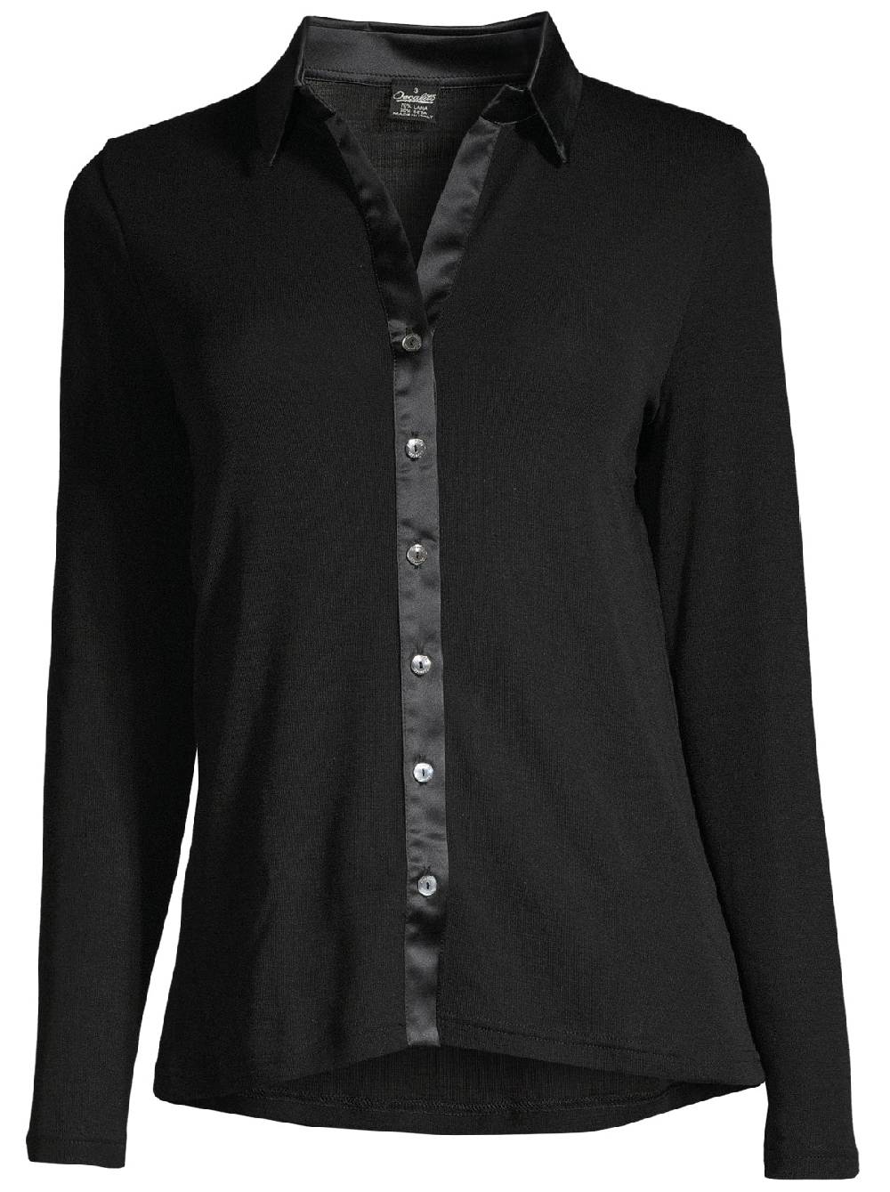 Oscalito Polo manica lunga donna piatta 6352 Affare Del Giorno