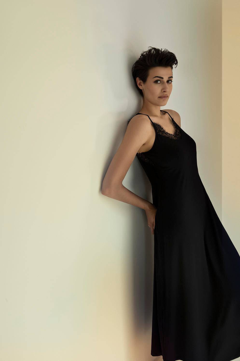 Oscalito Abito Donna94% Modal, 6% Elastan 1398 Sconto