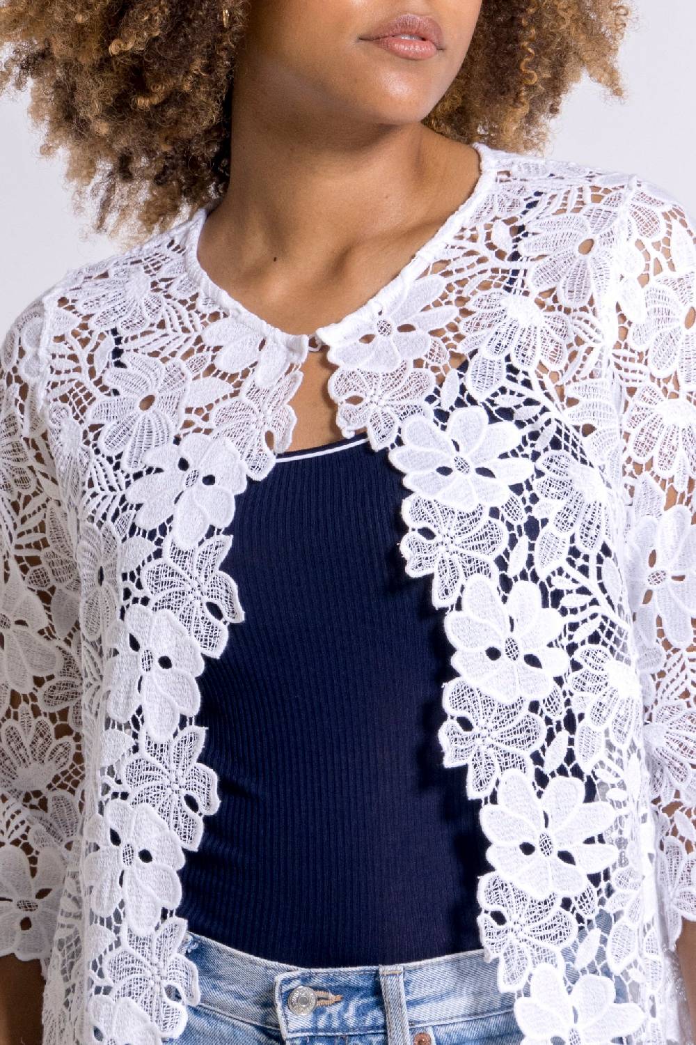 Oscalito 3/4 Manica Lunga Donna 100% Cotone 5754 Saldi Di Fabbrica