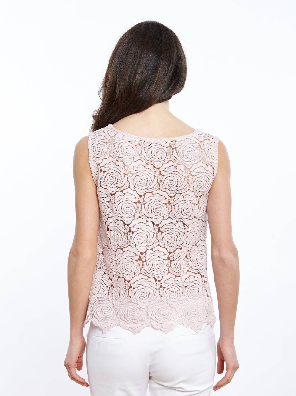 Oscalito Top con Macramè Cotone 4840 Qualità