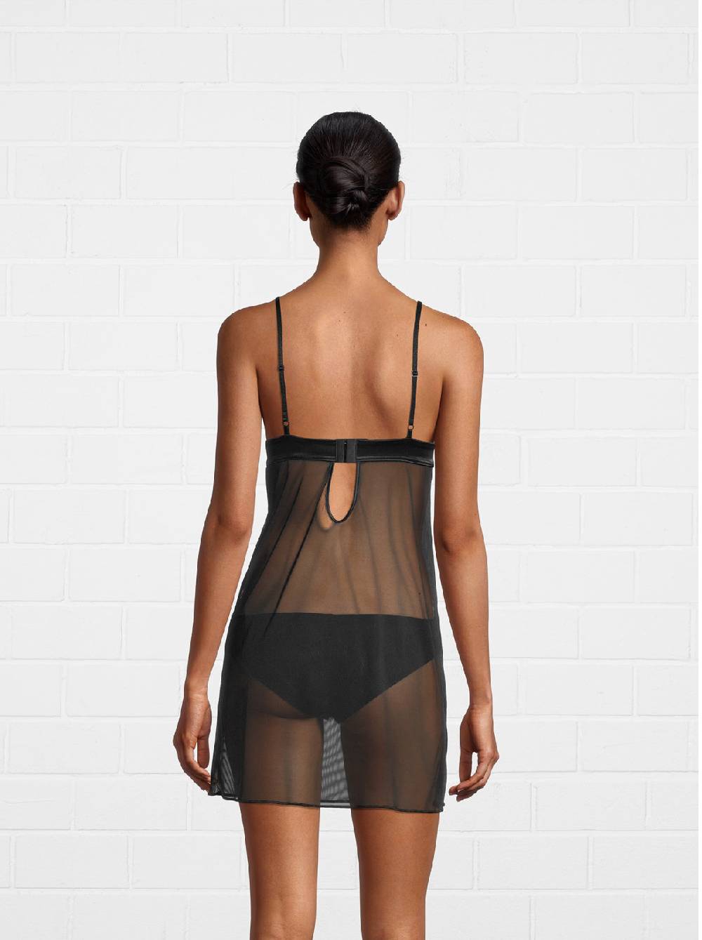 Oscalito Babydoll romantico con pizzo e tulle 6478 Negozi Online