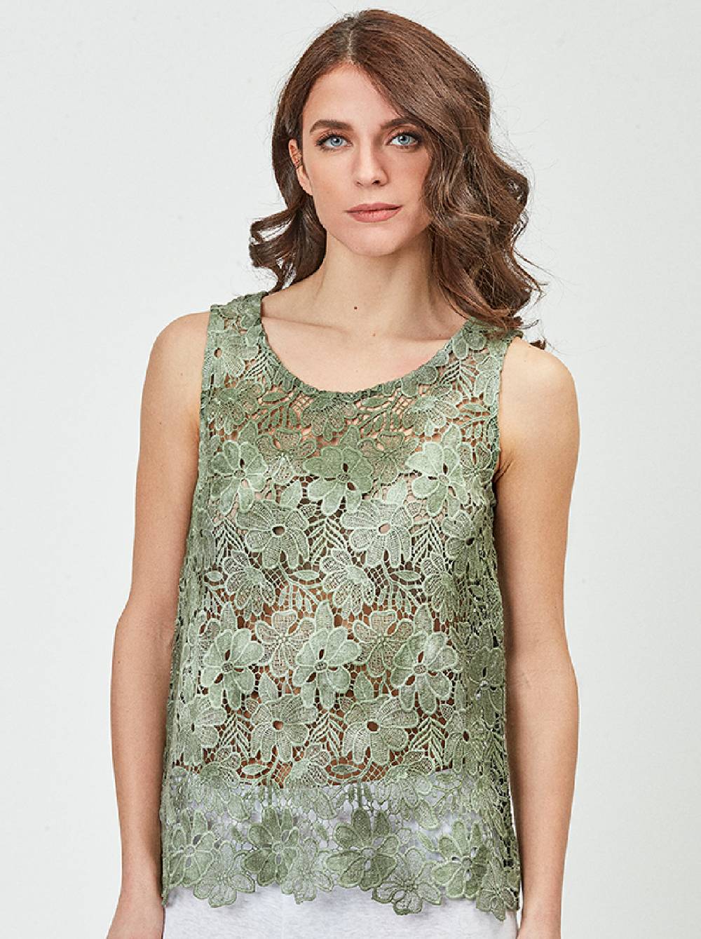 Oscalito Canotta Allover Macramè 5750 Offerta