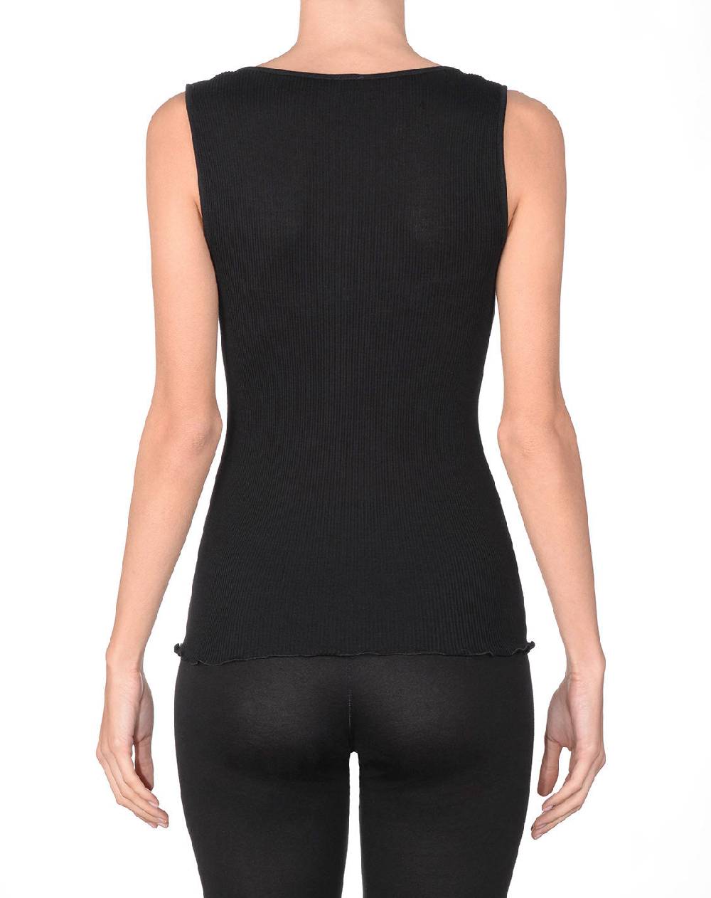 Oscalito Top in Lana e Seta con collo ricamato 8290 Hotsell