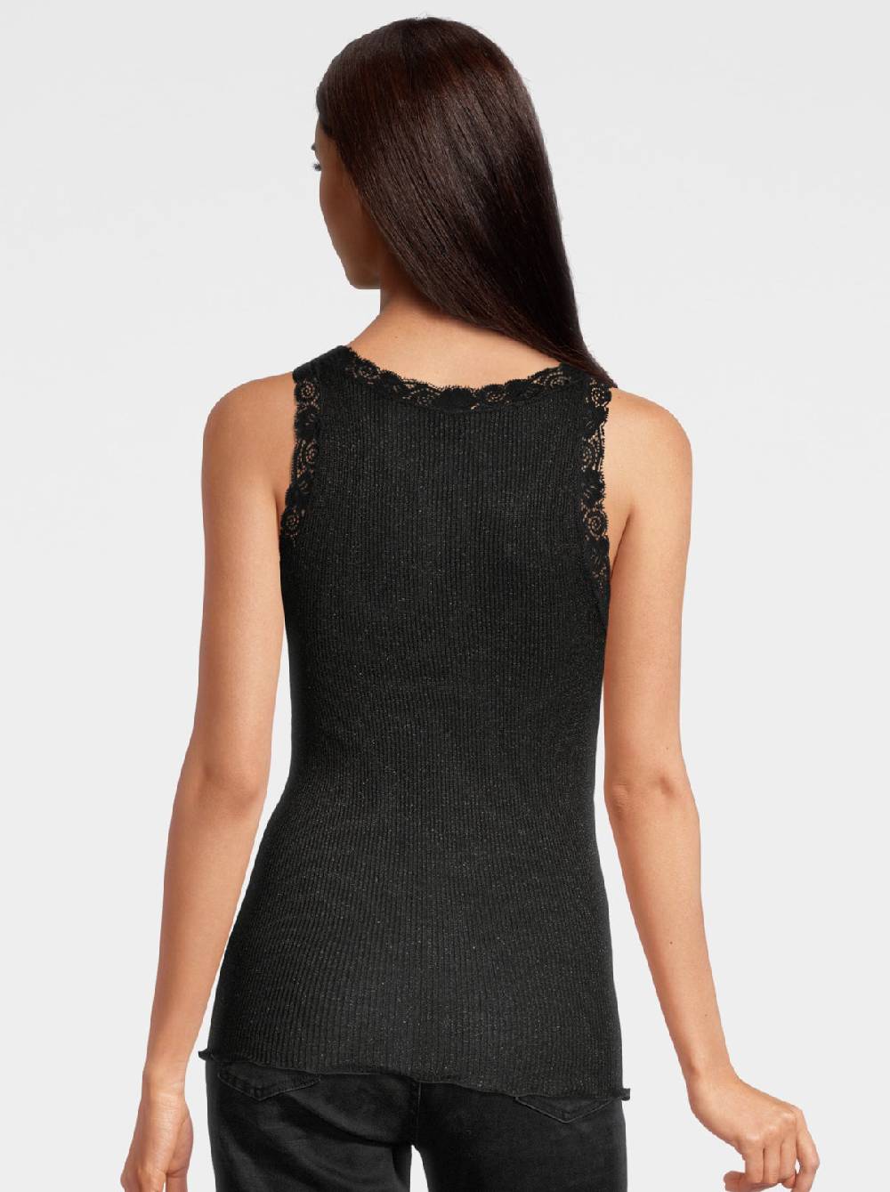 Oscalito Canotta in Lurex con Leavers 3410X Saldi Di Fabbrica