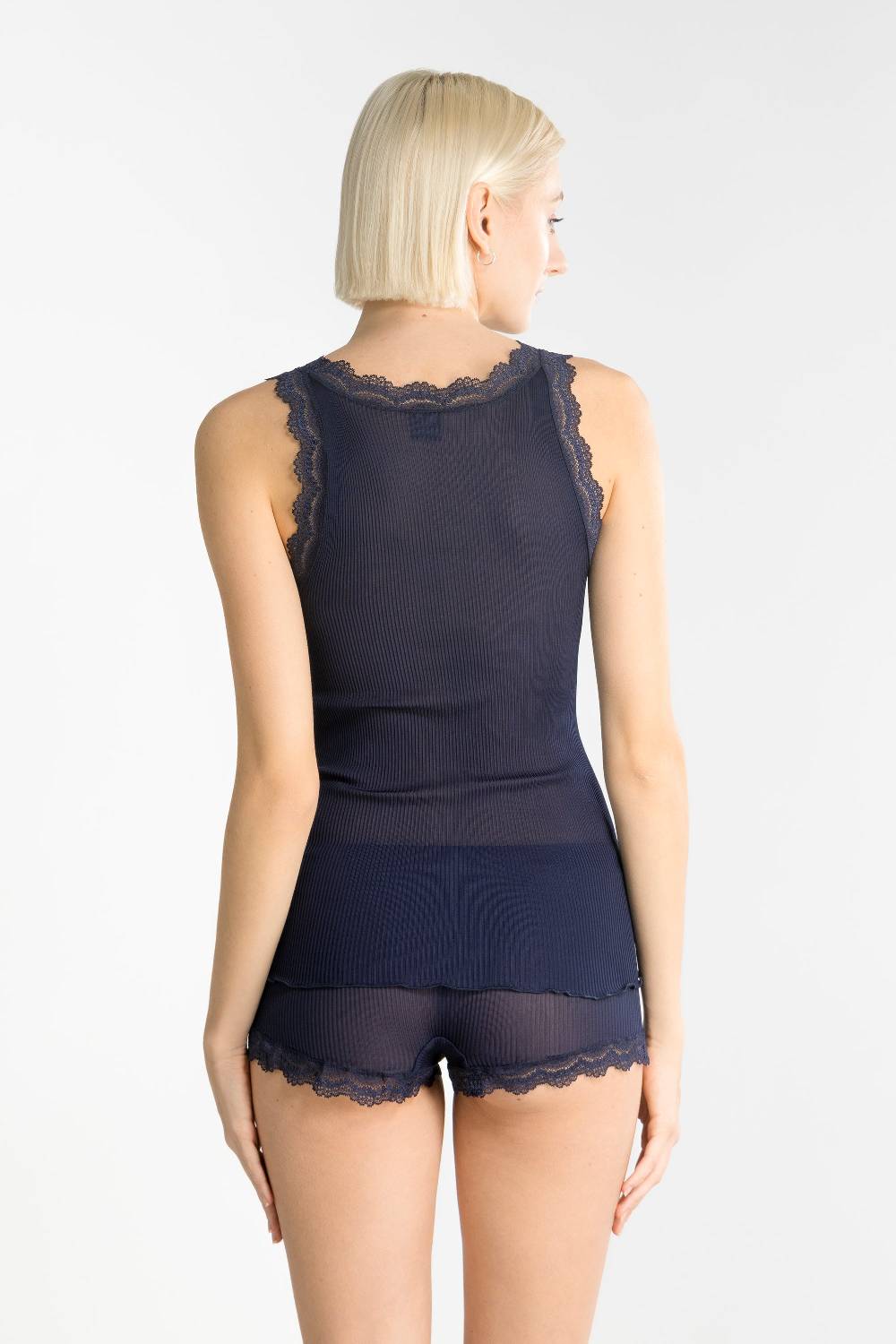 Oscalito Canotta Dentelle de Calais® in pura seta 9472 I Più Venduti
