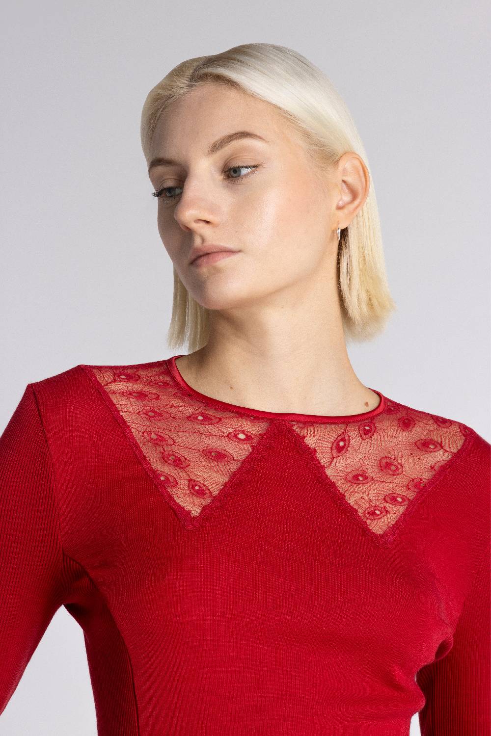 Oscalito Maglia a maniche lunghe Donna70% Lana , 30% Seta 6856 Offerta esclusiva