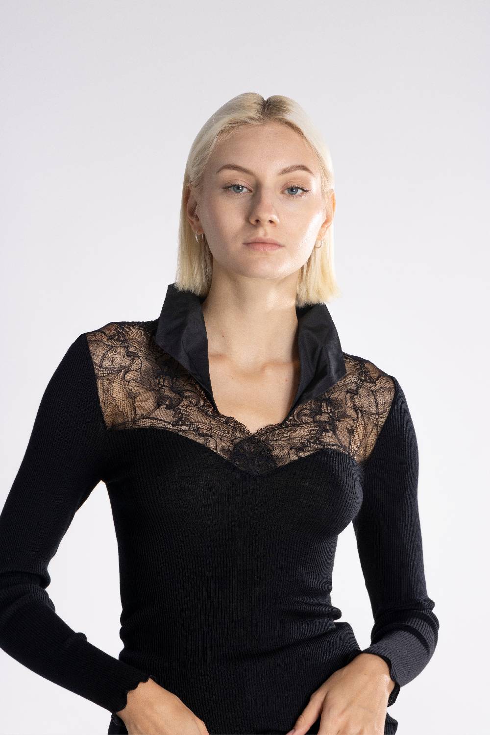 Oscalito Maglia a maniche lunghe Donna70% Lana , 30% Seta 6828 Vendite stagionali