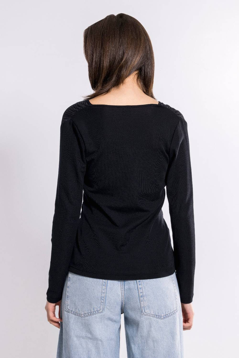Oscalito Maglia a maniche lunghe Donna Lana Seta 6875 Black Friday