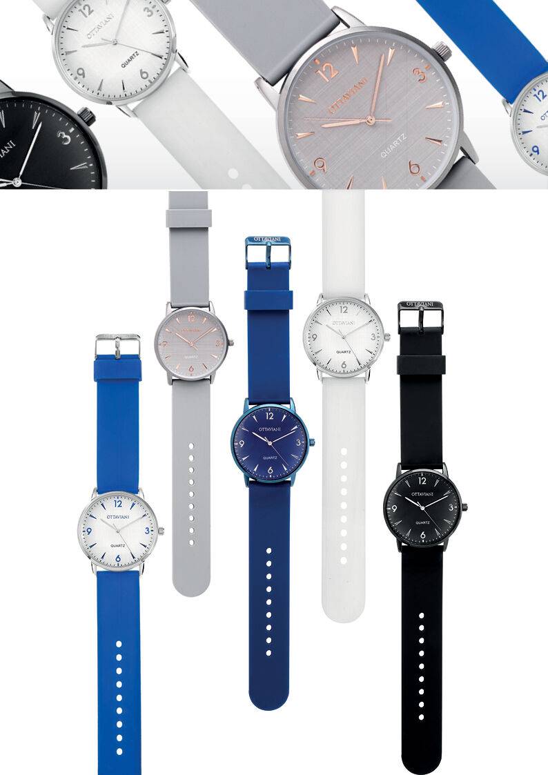 Ottaviani Quarzo silicone bianco Pezzi Unici