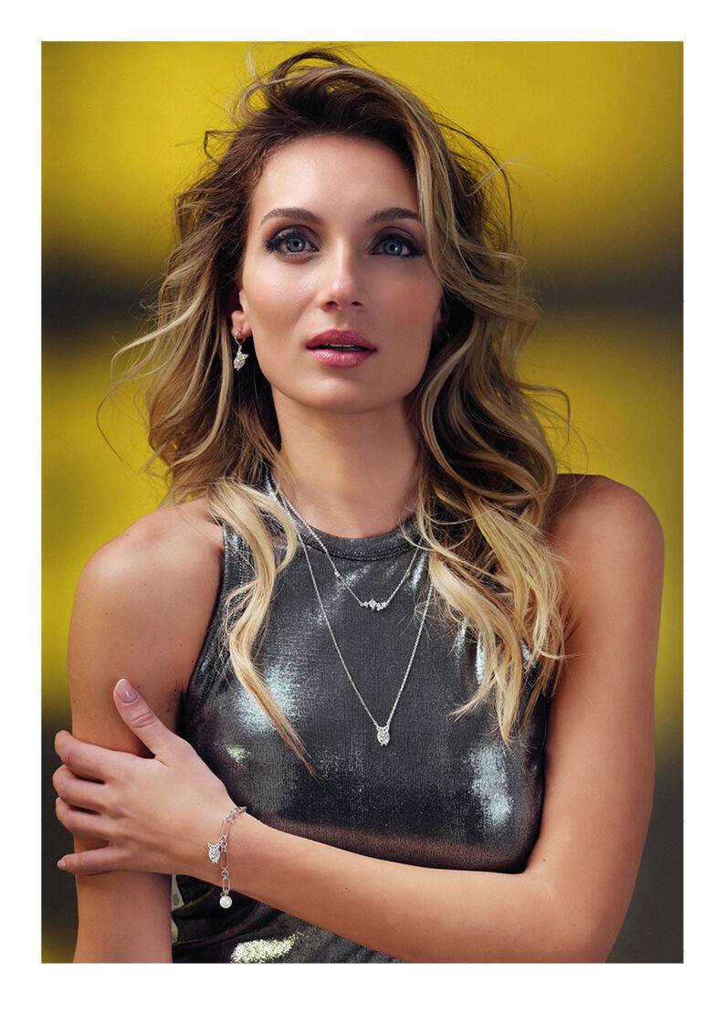 Ottaviani Bracciale rodiato con cubic zirconia e perle Offerte