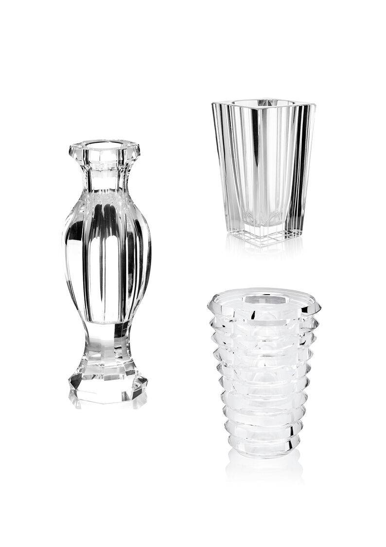 Ottaviani Vaso in cristallo cm14x4xh.20.5 Online