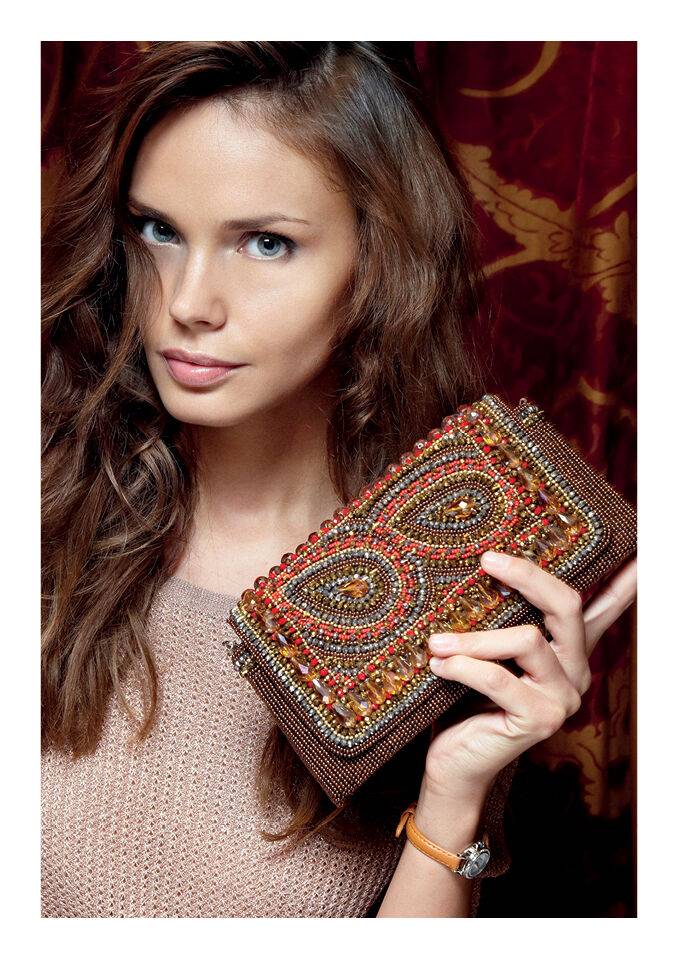 Ottaviani Clutch con strass e perline Fino Al -60%