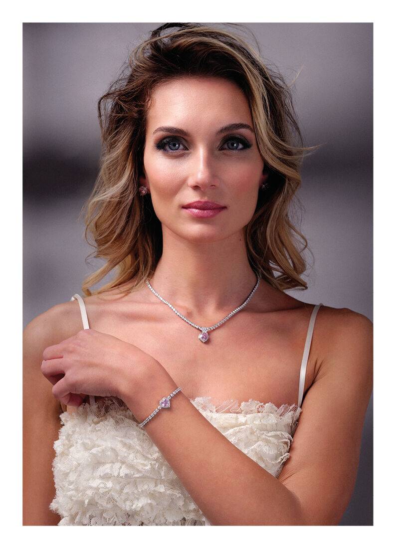 Ottaviani Anello rodiato con cubic zirconia Qualità Garantita